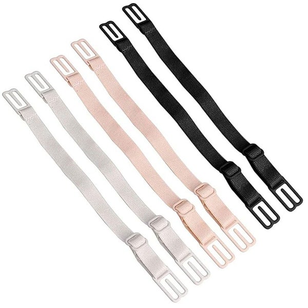 6pcs Non Slip Bra Strap Clips Elastic Holder Adjustable Buckle Carousel 1