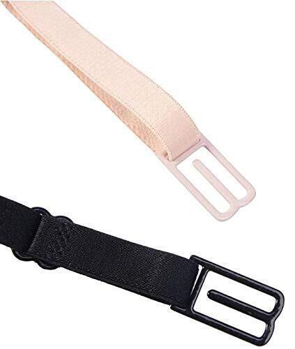 6pcs Non Slip Bra Strap Clips Elastic Holder Adjustable Buckle Carousel 3