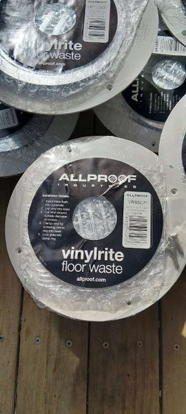 100mm 80mm Allproof Vinyl rite floor waste Carousel 3