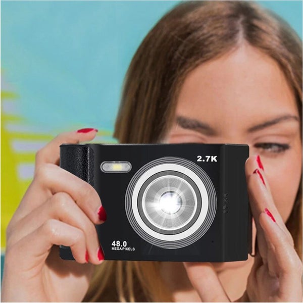 48MP HD Compact Digital Camera with 32G Memory Card-Black Carousel 3