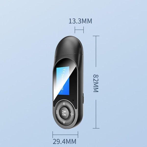 Bluetooth Transmitter Receiver Wireless Audio Adapter for Car Home Speaker Carousel 2