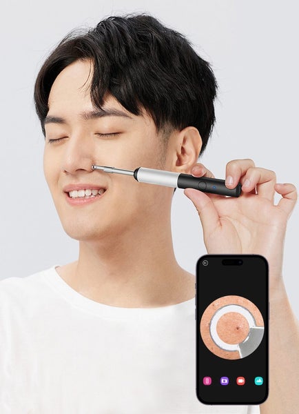 Wireless Smart Visual Ear Cleaner Set - Camera Earwax Removal Tool & Kit - Black Carousel 2