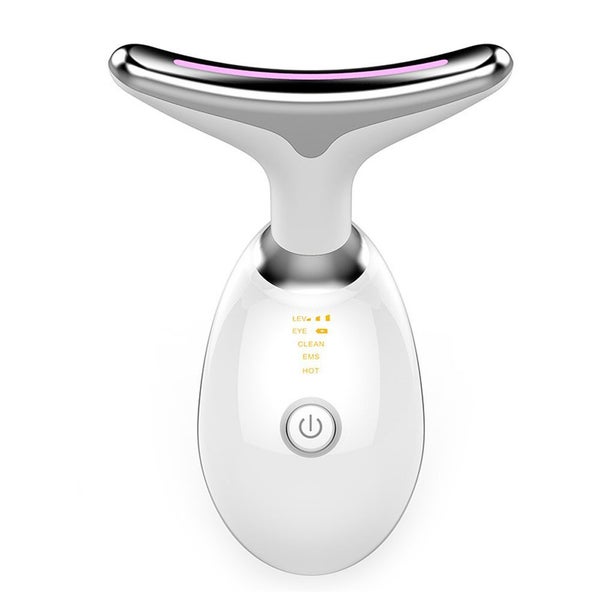 EMS Face Neck Massager Lifting Anti-Wrinkle Skin Beauty Device-White Carousel 2