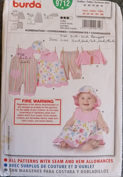 BURDA 9712 Carousel 1