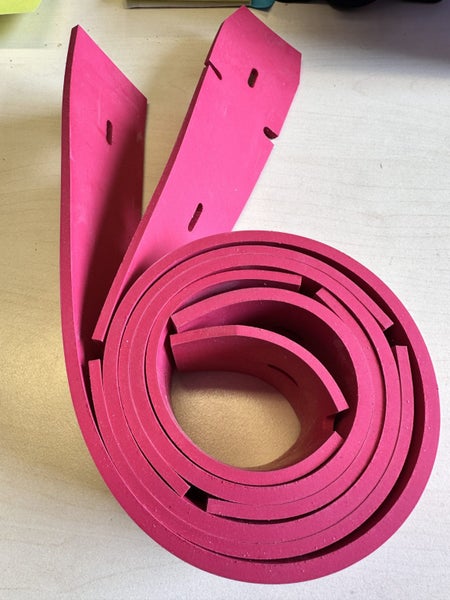 Tennant T7 Floor Scrubber Squeegee Blades - Aftermarket Carousel 1