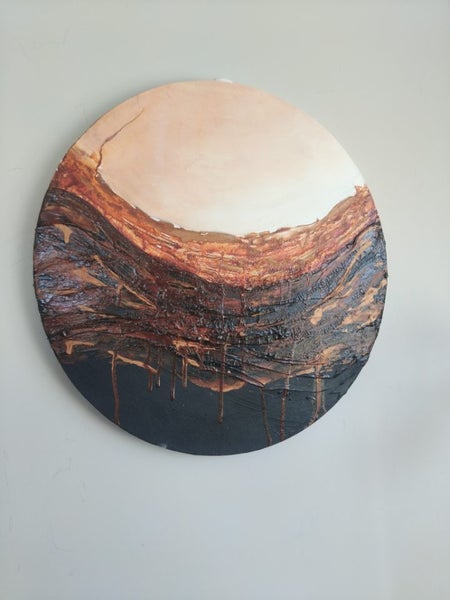 Copper Colours original - by kiwi artist Carousel 1