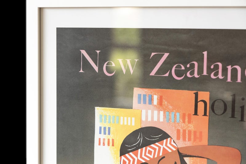 TEAL Aviation Poster — c.1950s Vintage Style — Professionally Framed Carousel 2