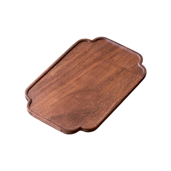 Rustic Wood Serving Tray Rectangular Decorative Trays Farmhouse Charcuterie Carousel 2