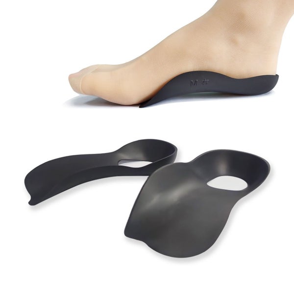 2 Pairs Orthotic Insoles Plantar Fasciitis Support High Arch For Men Women Carousel 1