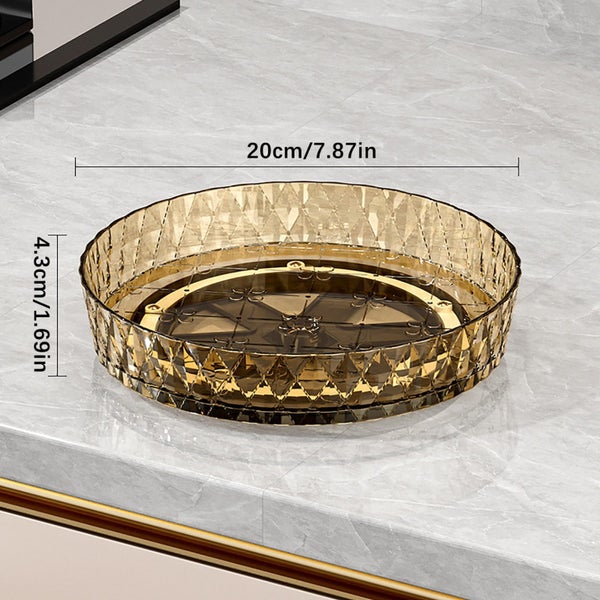 Makeup Perfume Organizer Tray Lazy Susan, Bathroom Organizer Storage and Sk Carousel 4