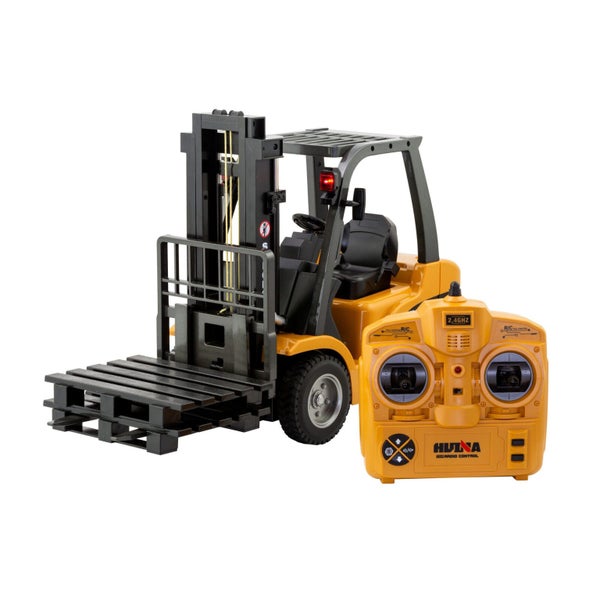 1:10 Scale 2.4G 8-Channel Metal Remote Control Forklift Construction Vehicle ... Carousel 1