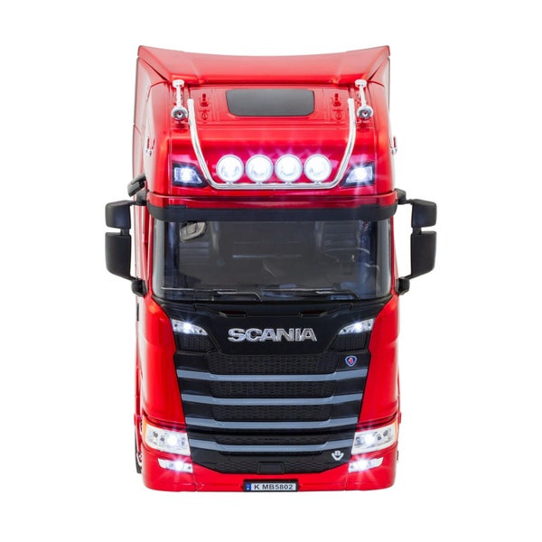 Scania Licensed Remote Control Trailer Head Truck With Lights Sounds & Steeri... Carousel 2
