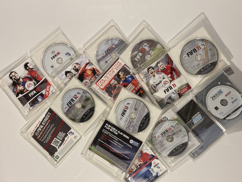 Fifa 2008-2014 + Pro Evolution Soccer 2008 [PS3] Carousel 3