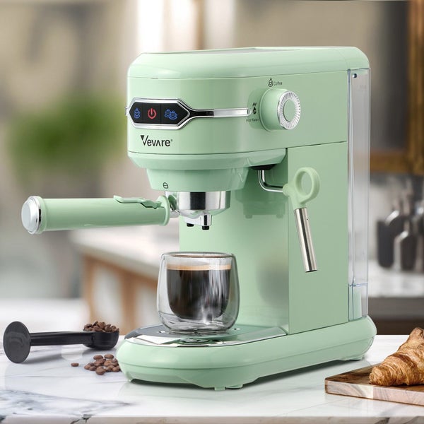 Espresso Coffee Machine Latter Cappuccino Maker 19 Bar Milk Frother Mint Carousel 1