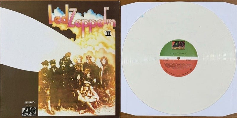 Led Zeppelin – Led Zeppelin II – LP – White Vinyl – Rare Carousel 1