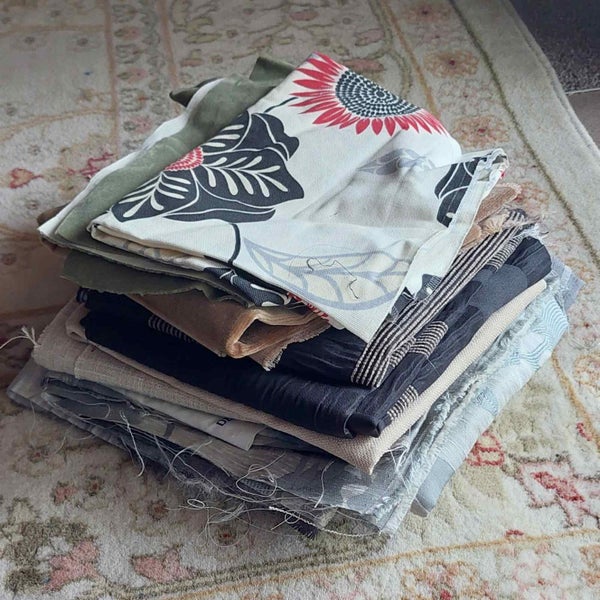 12 x Upholstery Fabric Pieces Carousel 1