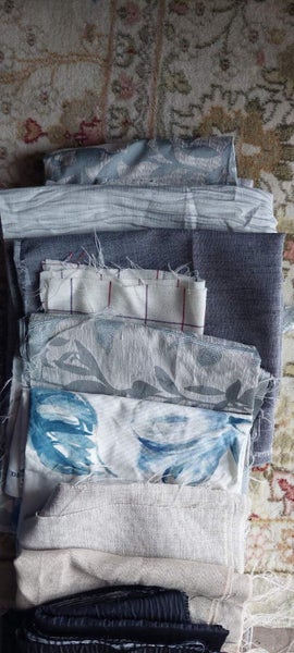 12 x Upholstery Fabric Pieces Carousel 3