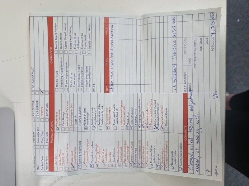 Bernina 770 Sewing Machine Carousel 5