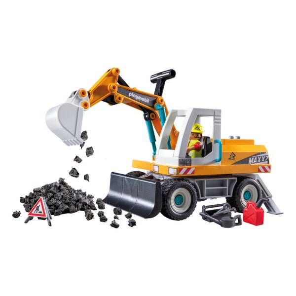 Playmobil Large Excavator Carousel 2