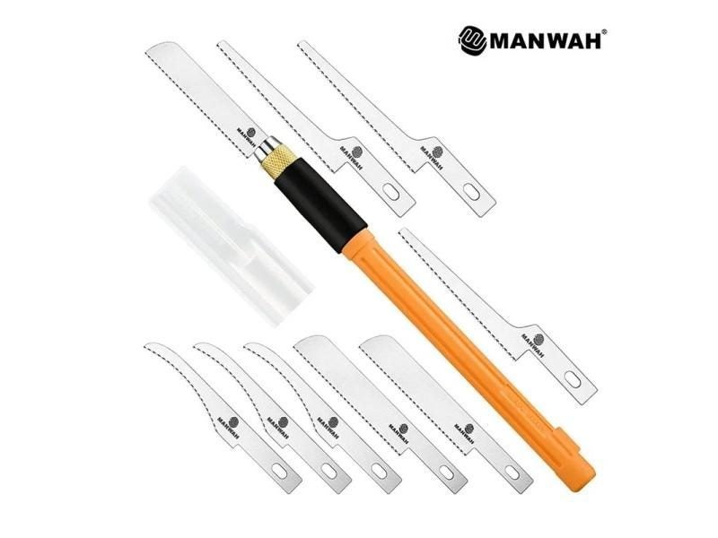 Model Craft Tools Mini Hand Saw Hobby DIY Saw Hacksaw Tool Kit With 3 Pieces Carousel 1