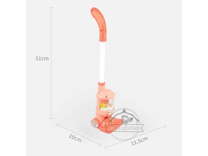 Kids Electric Mini Vacuum Cleaner For Girls' Pretend Play Dust Catching Carousel 5