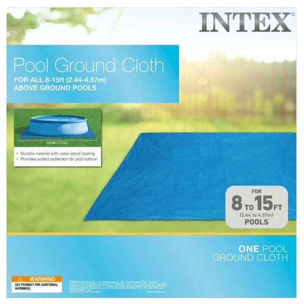 Intex Pool Ground Cloth 15.5 x 15.5ft (4.72 x 4.72m) - 28048 Carousel 5