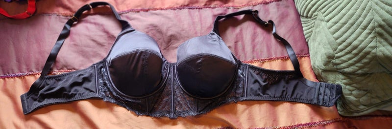 City Chic Boudoir Bra black 16DD Carousel 1