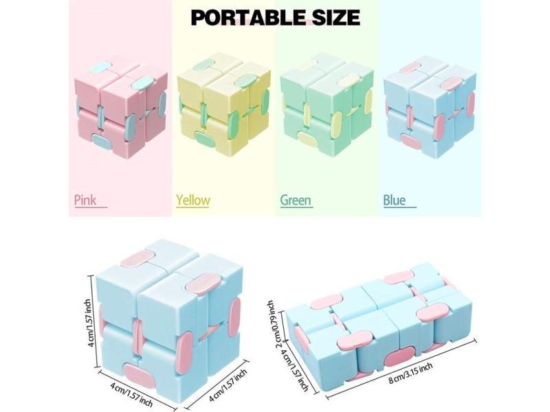 Infinity Magic Cube Children Adult Autism Anti Stress Relief Funny Hand Game Carousel 2