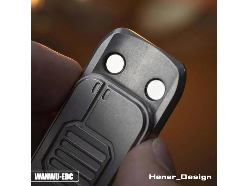 WANWU EDC Reactive Armor Shield Slider Defense Tungsten Copper Moon Surface Carousel 4