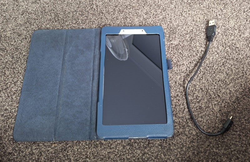 Samsung Tab A 8.0 Tablet with case - $1 RESERVE Carousel 1