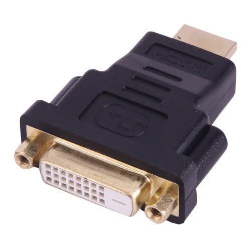 19 Pin Male HDMI to Female DVI 24+1 Adapter Carousel 1