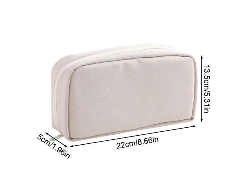 1PC Large Capacity Multi-functional Solid Color Pencil Case For Students Carousel 3