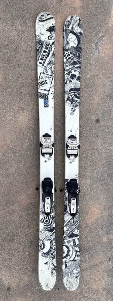 K2 Press Twintip Skis & Marker Bindings 158cm Carousel 1