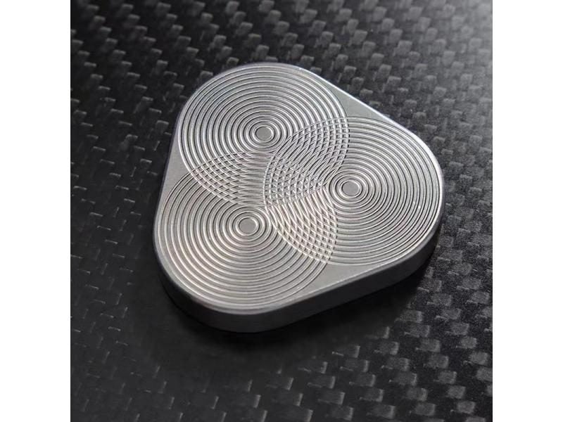 Magnetic Fidget Slider Adult EDC Metal Rotary Fidget Toy ADHD Hand Spinner Carousel 5