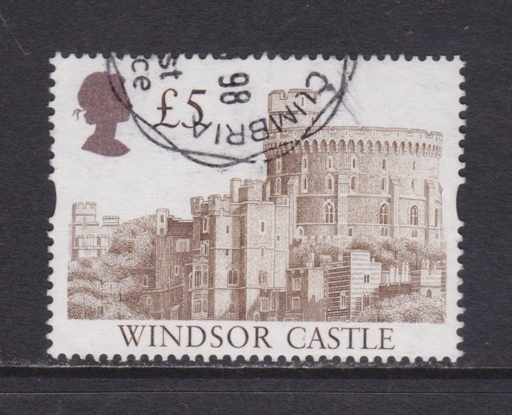 GB - SG1996 - 1997 Castles - £5 Windsor - VFU Carousel 1