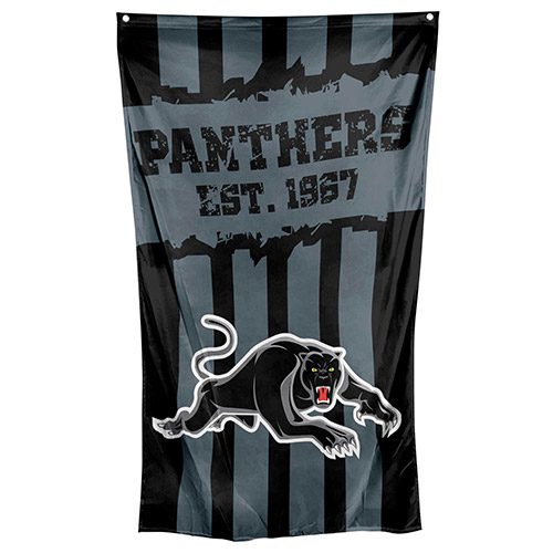 Penrith Panthers NRL Cape Wall Flag Banner Carousel 1