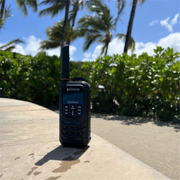 ECOXGEAR ECOXTALK EXG200-2PK UHF 2Watt CB Handheld 2-Way Radio Walkie Talkie Carousel 4