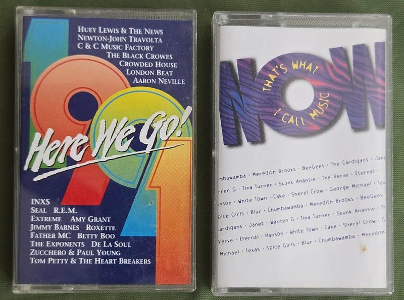 90's Chart Toppers! Cassette tape's Carousel 1