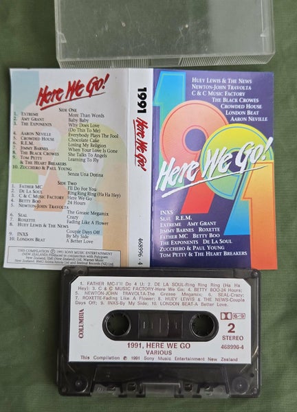 90's Chart Toppers! Cassette tape's Carousel 7