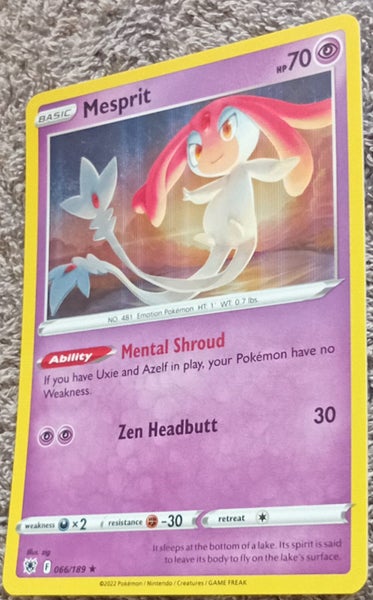 ASTRAL RADIANCE - MESPRIT HOLO 066/189 Carousel 1