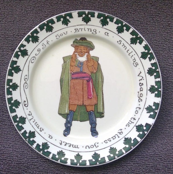 Royal Doulton 'Country Sayings' plate 1931 - 1940 Carousel 1
