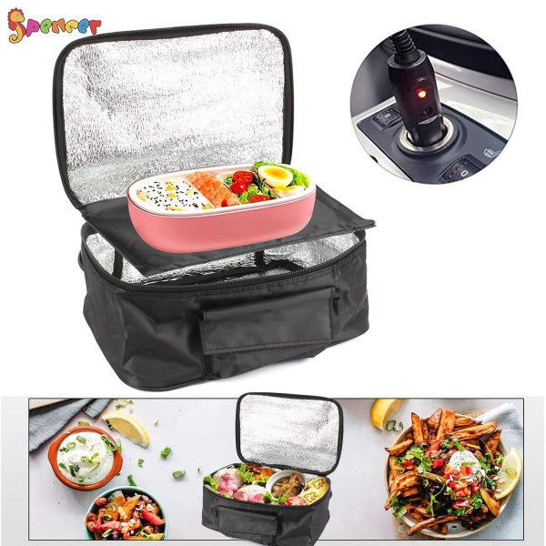 Portable Oven Electric Food Warmer Mini Heating Lunch Box for Meals Reheati Carousel 1
