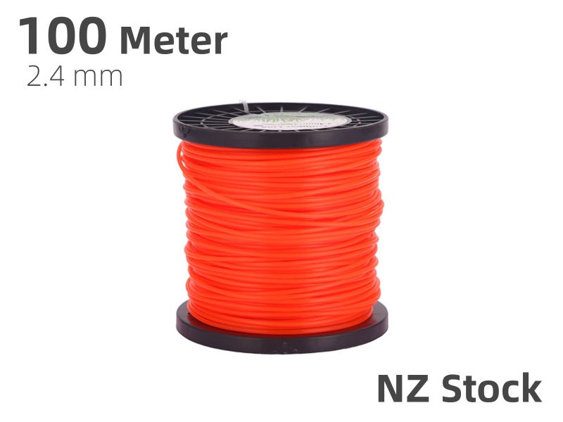 2.4mm x 100m Heavy Duty Trimmer Line Nylon Weed Eater String Carousel 2