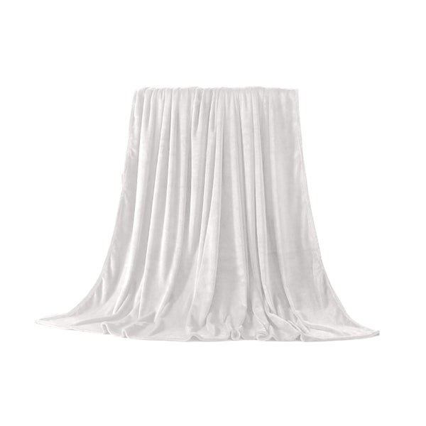 Solid Color Upgraded Fleece Throw Blanket Suitable For Multiple Scenarios S Carousel 2