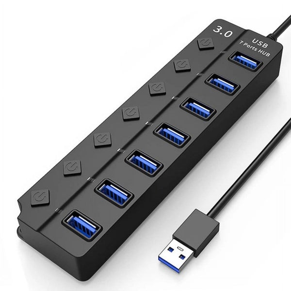 USB Hub ! 7-Port USB 3.0 Hub, Computer USB Splitter and Expander, Multi-Por Carousel 2