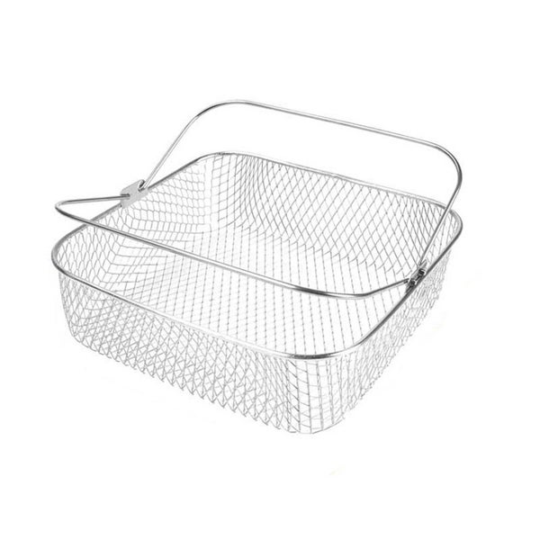 Air Fryer Basket ! Air Fryer Mesh Basket, Stainless Steel Food Fry Basket w Carousel 2