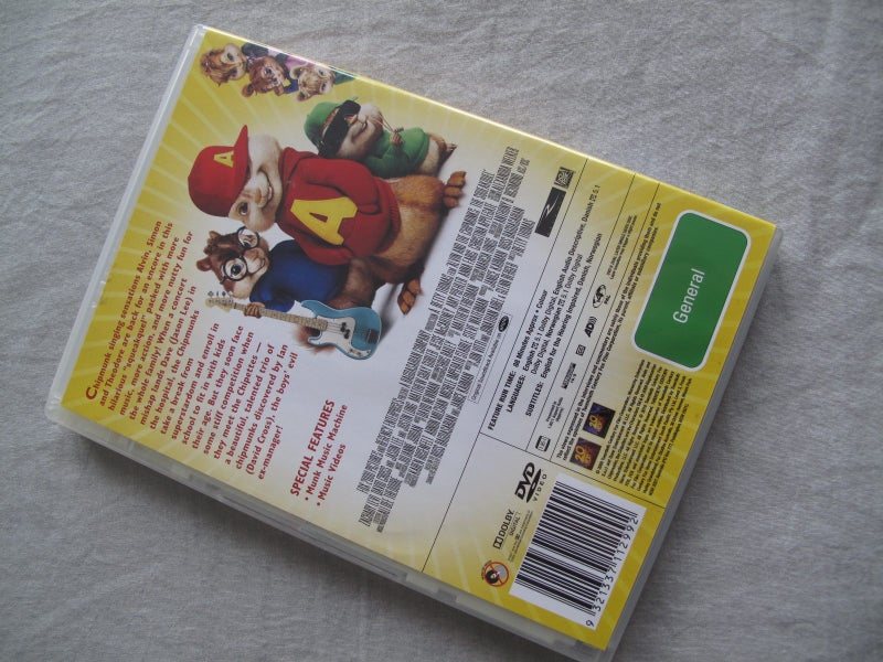 Alvin and the Chipmunks - The Squeakquel - DVD :) Carousel 2