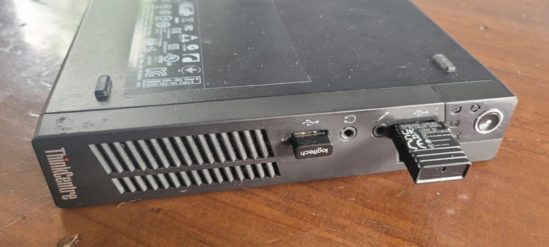 Logitech Thinkcentre M72e,wall mount+keyboard etc Carousel 13