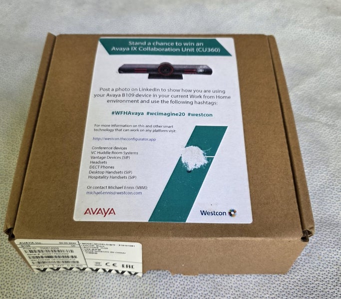 AVAYA B109 Conference Phone – As New Carousel 6