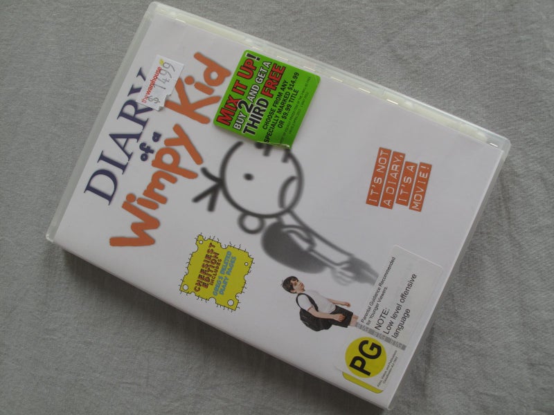 Diary of a Wimpy Kid DVD :) Carousel 1